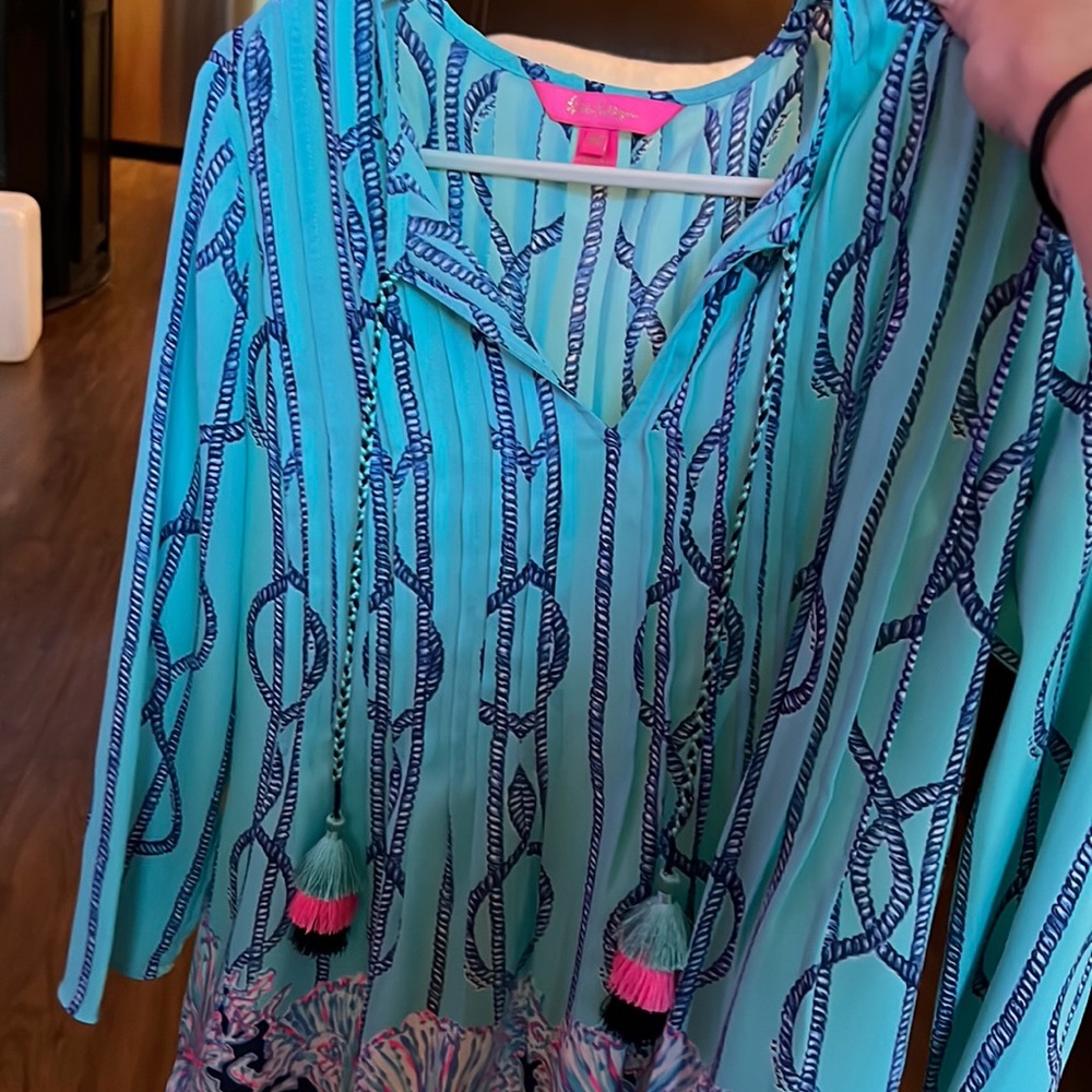 Lilly Pulitzer blouse size XXS